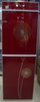 A100-red flowers steel glass water dispenser