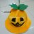 Pumpkin Hat  Leaf teeth caps  Halloween Hat  Smiley face Hat