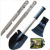 Outdoor camping tool-a field shovel multi-function shovel AX saw blades