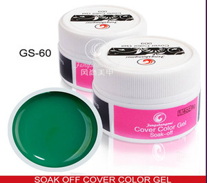 Fashion Manicure Detachable Solid Color Nail Glue GS-60