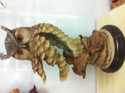 Resin Craft Decoration Owl