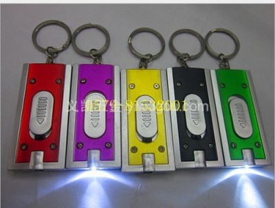 Russia blocks electronic Keychain light mini-lamps electronic light small plastic flashlight torch