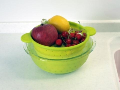 Silicone glue and fruit basket