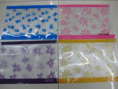 Three new stationery printing fashion cute cartoon bag A4 practical student folder file bag