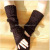 Korean fashion show eight characters twist long gloves unisex gloves non-mainstream outlets