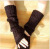 Korean fashion show eight characters twist long gloves unisex gloves non-mainstream outlets