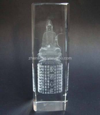 Crystal high - grade gifts buddhist products guanyin holiday gifts buddhist souvenirs.
