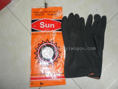 Protective gloves industrial gloves black sunflower industrial gloves
