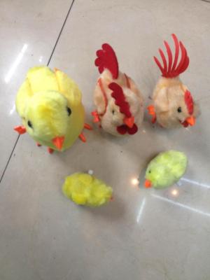 On the chain hair thief chicken clockwork plush small animals welcome to order