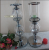 Alloy glass candle holders. FD110AB