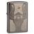 United States original authentic Zippo lighter 2012 new Bull Totem bone inlay Crystal 28361