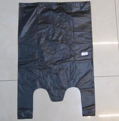 Large Thick Black Plastic Bag Wholesale Garbage Bag Vest Bag
