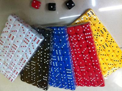 [Yiwu Hao Nan Sports] stock 2.2CM new material acrylic dice color has 6 kinds