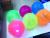 Manufacturer wholesale 7.5 luminous massage ball fur ball flash toy pet toys TPR toys