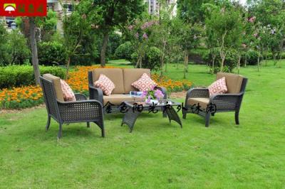 Manufacturers selling rattan sofa outdoor furniture Wicker rattan rattan rattan sofa sofa coffee table combination