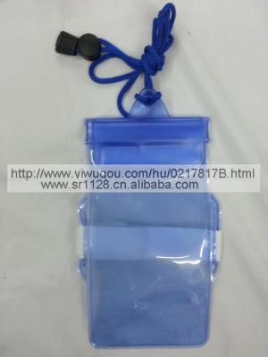 PVC waterproof phone bag, lanyard and armband, fitness for IPHONE4, IPHONE5, Samsung S3 mobile phone