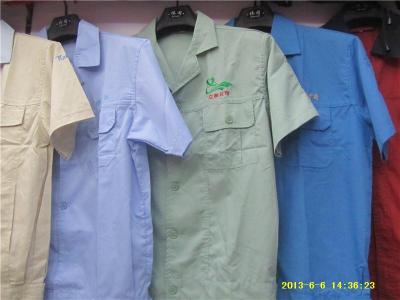 Overalls Suit Men&Women's Short-Sleeved Thin Customized Wear-Resistant Factory Workshop Workers Labor Protection Clothes