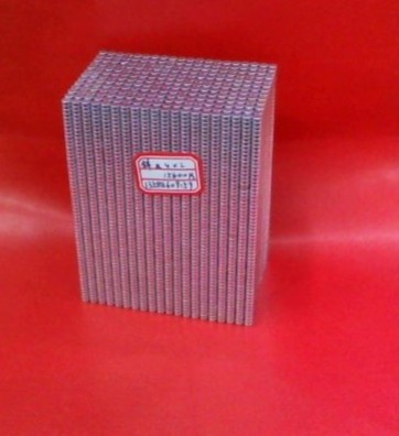 Supply small magnet 4*2 galvanized strong magnet packaging magnetic