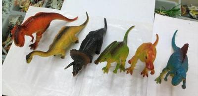 Plastic simulation dinosaur 6 dinosaur models of children's toys products factory direct selling