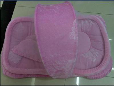 Baby flannel crib baby bed