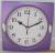 Plastic Quartz Small Wall Clock 15cm Cheap Clock Can Be Clock Dial Pictures Printed Logo Customization