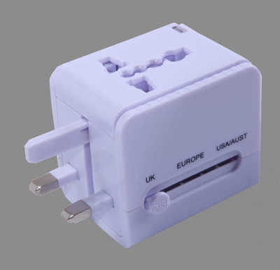 With rechargeable function travel switch plug socket