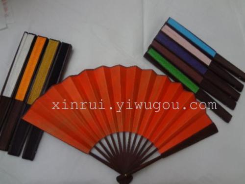 factory direct sales high-end men‘s fan blank fan plain blank folding fan fan wholesale