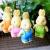 Bunny rubber Eraser green detachable cartoon customized for factory direct