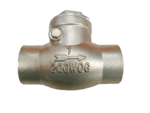 Brass check valve