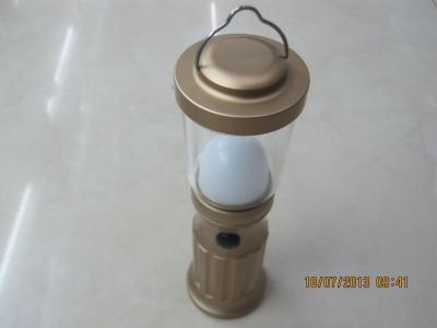 166-16LED titanium gold saving Aluminum tent lamp camping light