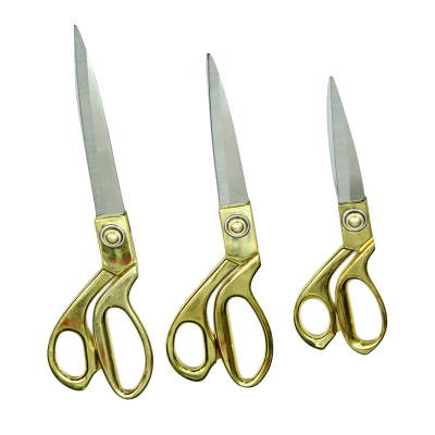 Supply, High-Grade Golden Stainless Steel Sewing Scissors, Home Scissors, Dressmaker's Shears