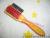 Supply suede brush against skin brush Scrubs cow suede brush brass wire brush cleaning brush