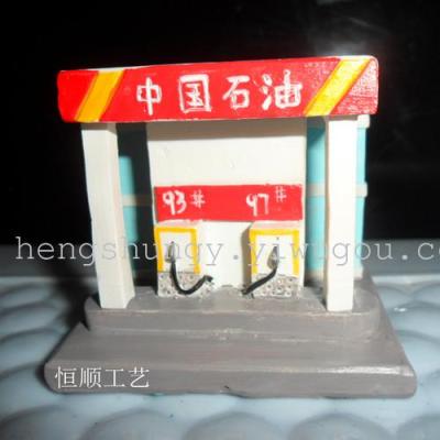 Sandbox sand with resin crafts gas station miniature accessories Board Games Factory Outlet