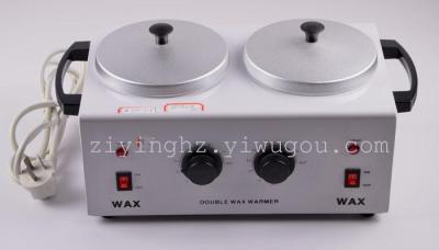 Wax Hand Wax Machine, Wax Heater Hair Removal Wax Machine Double Burner Beeswax Heater Hand Hair Leg Hair