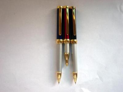 Retractable ball pen, metal ball point pen, short ball-point pen, factory outlets