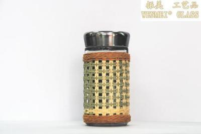 Factory direct Wenmei glass seasoning bottle bottle of pepper pepper cumin sauce pot mesh