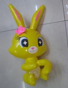 Inflatable toys, PVC material manufacturers selling cartoon head in rabbits