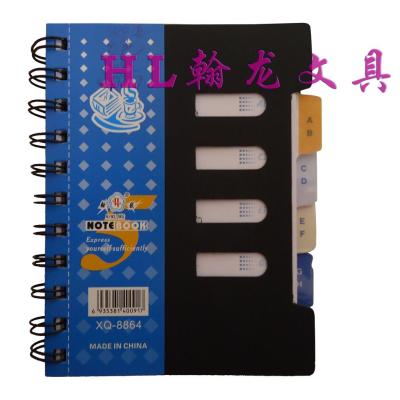 Notebook, spiral notebook, notebook, portable