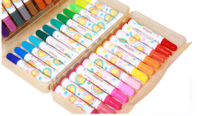 Washable waterpen color for children safe non-toxic paintbrush set in 36 colors