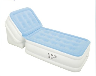 Adjustable back - back flocking single - double luxurious inflatable mattress 67386 high - grade honeycomb column.