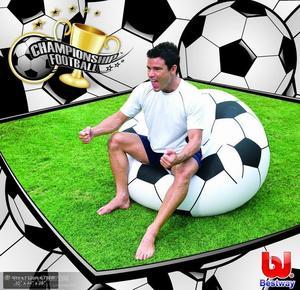 Individual inflatable football sofa inflatable toy household goods.