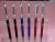 Metal ballpoint crystal ball-point pen multi-color ballpoint pen ballpoint pen turning metal pens