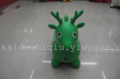 Inflatable, inflatable jumping horse-vaulting, PVC jumping horse-vaulting, cartoon inflatable jumping horse-vaulting, inflatable cartoon, animal PVC inflatable horse