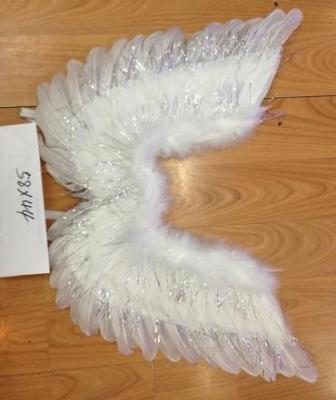 Factory Direct Sales Feather Angel Wings Children's Performance Stage Show Angel Wings Size Bright Silk Wings