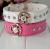 pet products fashion a arrow piercing PU pet collars pet collar rhinestone dog collar