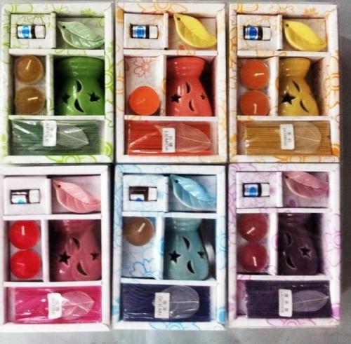 aromatherapy furnace. 802 hardcover aromatherapy set （incense + craft incense holder + aromatherapy furnace + essential oil + candle）