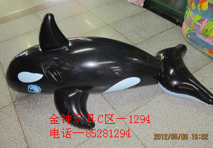 Inflatable toys, PVC material manufacturers selling cartoon shark
