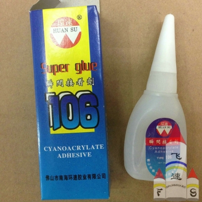 Super glue 502 glue plastic bottle