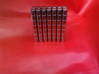 Factory Direct Sales Galvanized Nickel Plated Magnet NdFeB Magnetic Steel Magnetic Steel D6 * 9mm