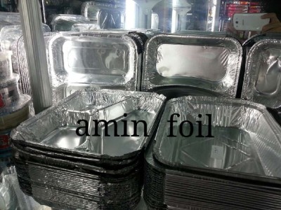 Aluminum foil box take away special heat and heat resistance